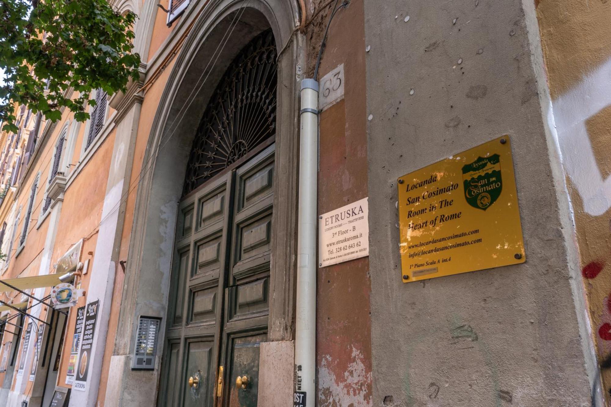 Locanda San Cosimato Roma Eksteriør bilde